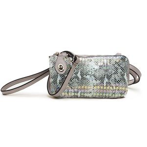 Kendall Python Crossbody